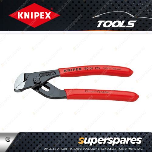 Knipex Mini Water Pump Plier - 125mm with Polishied Head Plastic Coated Handles