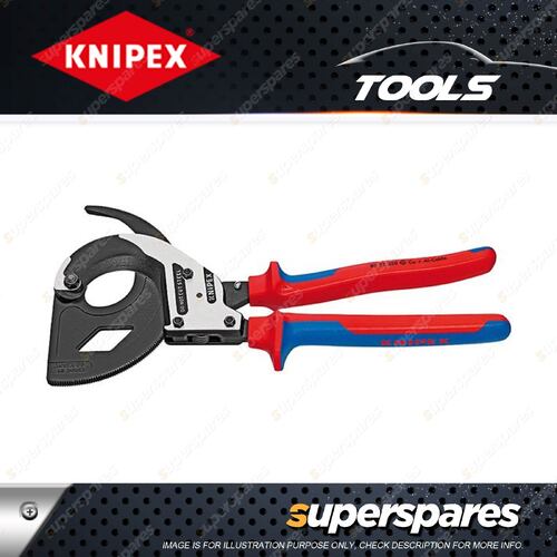 Knipex Cable Cutter - Length 320mm Ratchet Drive for Cable up to 60mm Diameter