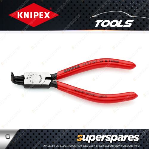 Knipex Internal Circlip Plier 90 Degree Bent - 130mm Long Bore Size 8-13mm