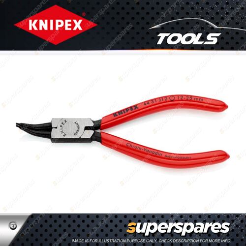 Knipex Internal Circlip Pliers 45 Degree Bent - 140mm for Bore Size 12-25mm