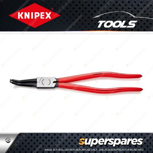 Knipex Circlip Pliers 45 Degree Bent - 310mm for Internal Circlips in Bore Holes