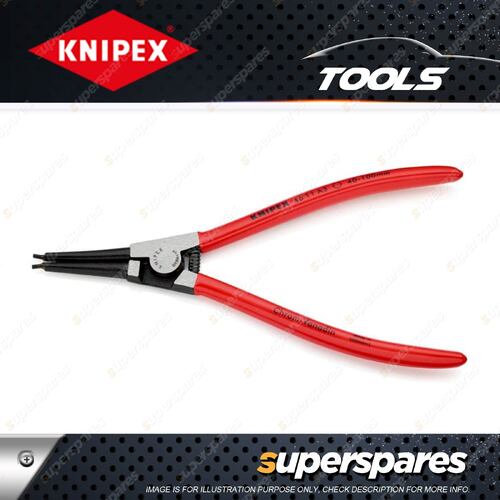 Knipex External Circlip Plier - Length 210mm for External Circlips on Shafts