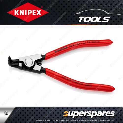 Knipex External Circlip Plier 90 Degree Bent - Length 125mm Tips Diameter 1.3mm