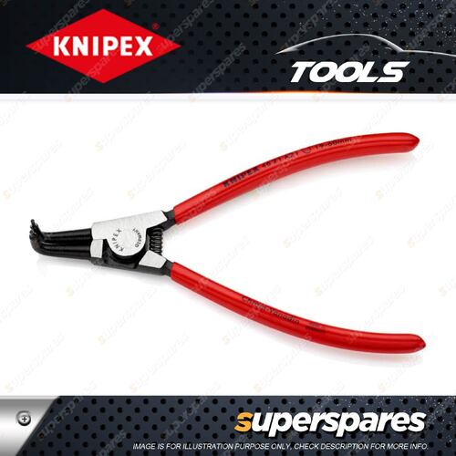 Knipex Circlip Plier 90 Degree Bent - 170mm Long for External Circlips on Shafts