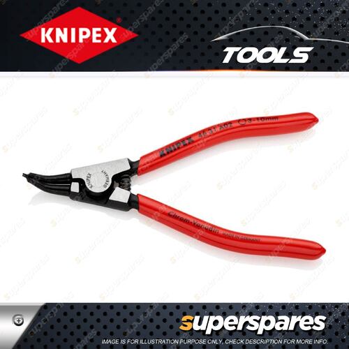 Knipex External Circlip Plier 45 Degree Bent - Length 130mm Tips Diameter 0.9mm