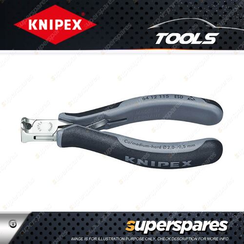 Knipex Electronics End Cutting Nipper - 115mm Long with Zero Backlash Box Joint