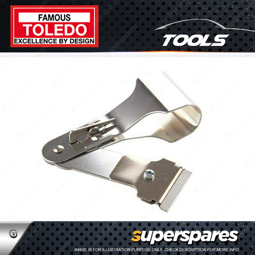 Toledo Razor Style Swivel Body Scraper with stainless steel blade