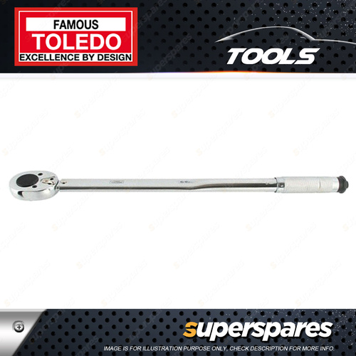 Toledo Torque Wrench 3/4" Square Drive 24 Tooth Ratchet Head 675mm Length