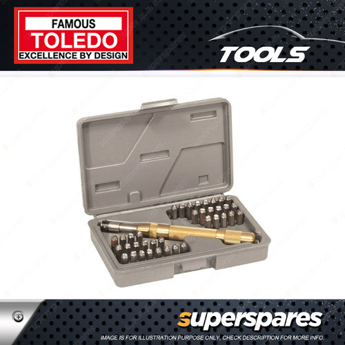 Toledo 37pc of Automatic Letter & Number Punch Set - 5mm punch size