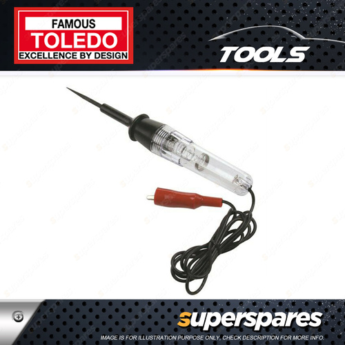 Toledo Continuity Tester 6 - 24v Battery Powered 1200mm Lead length