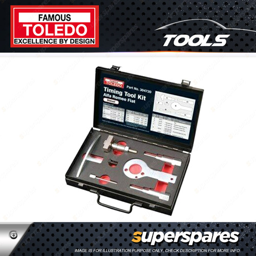 Toledo Timing Tool Kit for Fiat Bravo Doblo Freemont Multipla Punto Ritmo