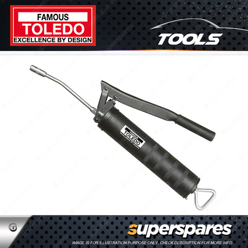 Toledo 400g Lever Action Grease Gun - Steel Extension 150mm Output of 1g/stroke