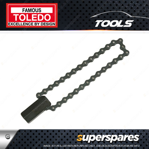 Toledo Oil Filter Remover 1/2" Square Drive - Socket Drive Chain Type