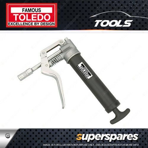 Toledo Heavy Duty Mini Pistol Style Grease Gun - 85g 0.4g / Stroke