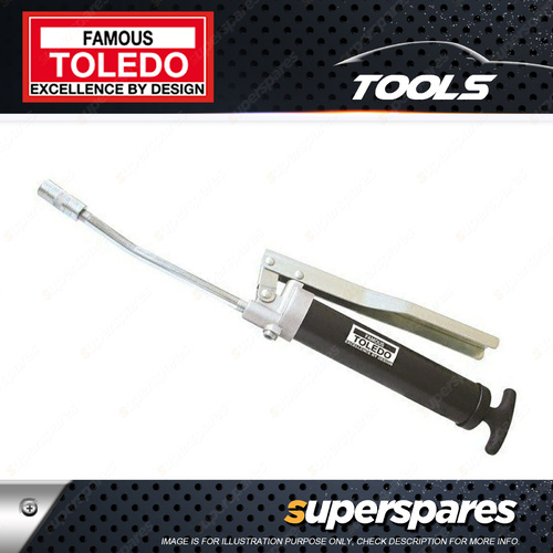 Toledo Lever style Mini Grease Gun 0.55g per stroke 85g 1/8" BSPT Thread