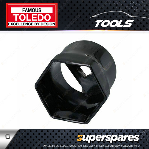 Toledo Wheel Bearing Lock Nut Socket - Hexagon 6 point 2 9/16" Square Drive