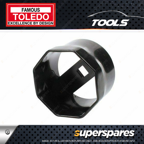 Toledo Wheel Bearing Lock Nut Socket - Octagon 8 point 2 3/8" Square Drive