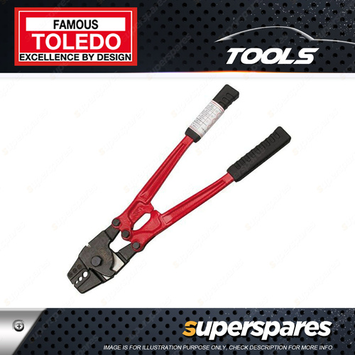 Toledo 3 Hole Cutting Crimping Swaging Tool with Heavy duty chrome vanadium jaw