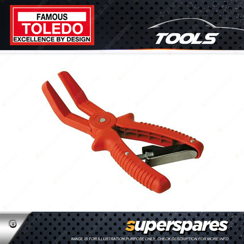 Toledo Brake Line / Hose clamping Pinching Plier with quick release spring lock