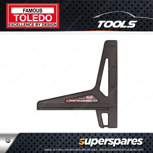 Toledo Circular Saw Guide Square Metric - L angled cutting guide tool