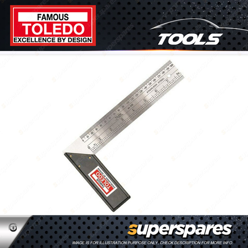 Toledo Stainless Steel Mitre Square Metric & Imperial - 12" 300mm Length