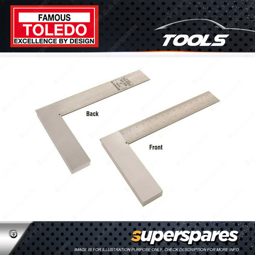 Toledo Graduated Style Engineering Square - Metric & Imperial 150mm