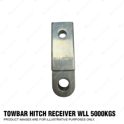 Heavy Duty Rear Recovery Tow Hitch WLL 5000kgs Steel 4WD Trailer Caravan Boat