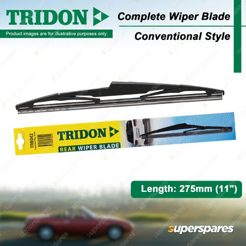 1 x Rear Conventional Plastic Wiper Blade 11" for Kia Sportage QL 2.0L 2.4L