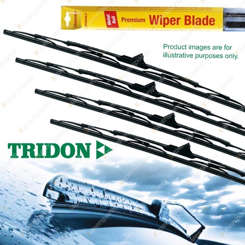 Tridon Wiper Complete Blade Set for Holden Apollo JK JL 08/89-02/93