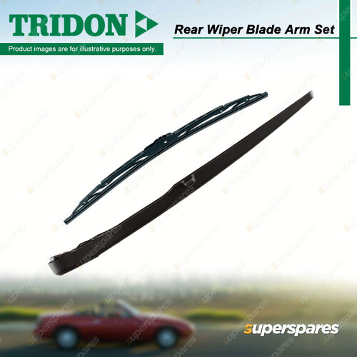 Tridon Rear Wiper Blade Arm Set for Holden Captiva CG 2.0L 2.2L 2.4L 3.2L