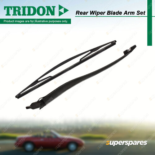 Tridon Rear Wiper Blade Arm Set for Holden Astra TS 1.8L 2.0L 2.2L Hatchback