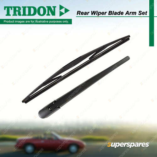 Tridon Rear Wiper Blade Arm Set for Subaru Forester SH 2.0L 2.5L 2009-2013