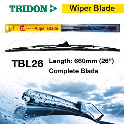 1 x Tridon Complete Driver Side Wiper 26" for Kia Optima Rondo Sorento Sportage