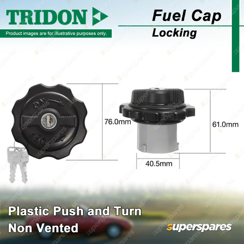 Tridon Locking Fuel Cap for Ford Cougar SW Explorer F150 F250 F350 RM RN