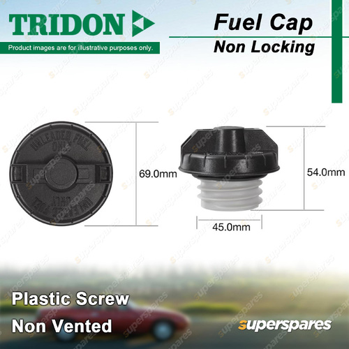 Tridon Non Locking Fuel Cap for Holden Tigra XC Vectra JR JS ZC Zafira TT