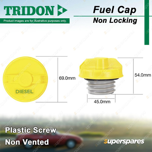 Tridon Non Locking Fuel Cap for Ford Courier F250 Maverick Ranger PK Territory