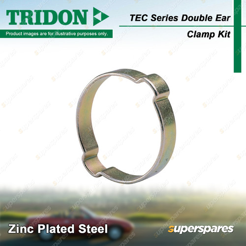 Tridon TEC Series Double Ear Clamp Kit - 20 x 17-20mm & 20 x 22-25mm