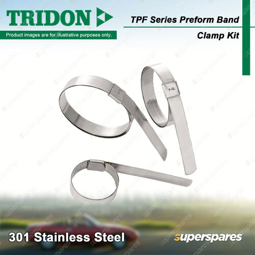 Tridon TPF Clamp Kit - 10 x 15mm Band Width x 35mm & 10 x 15mm Band Width x 76mm