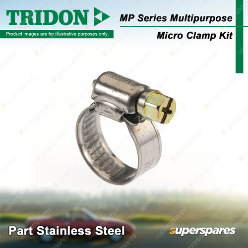 Tridon MP Series Multipurpose Clamp Kit - 9.5-12mm & 13-20mm & 8-16mm 30PCS