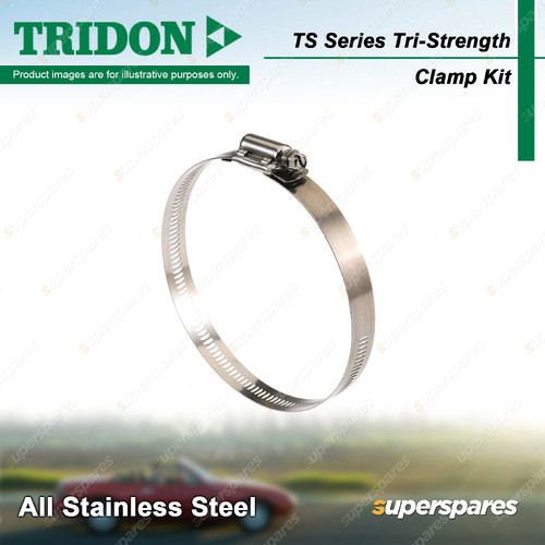 Tridon TS Series Tri-Strength Clamp Kit - 10 Pcs 40-64mm & 10 Pcs 59-83mm