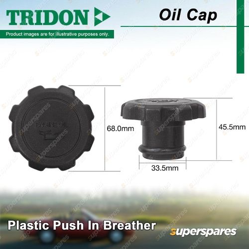 Tridon Oil Cap for Ford Anglia Consul Escort Mk I Mk II Perfect 1960-1981