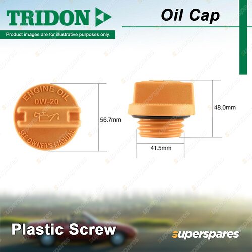 Tridon Oil Cap 41.5mm for Subaru Impreza GJ GP BRZ Forester Liberty Outback XV