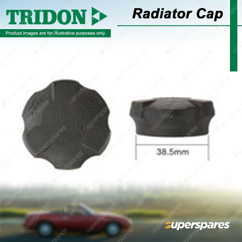 Tridon Blanking Radiator Cap for Nissan Patrol MK MQ GQ 4.0L 6cyl 108kW AWD