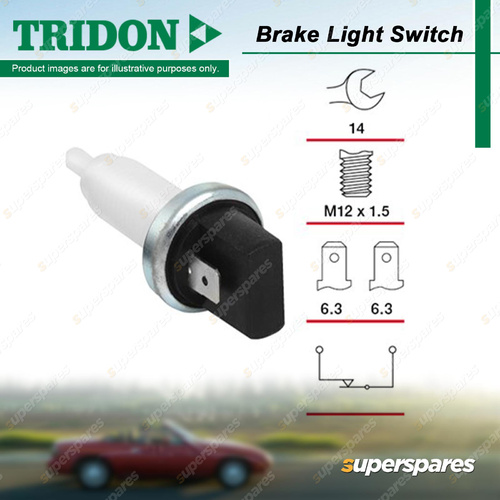 Tridon Brake Light Switch for Alfa Romeo 33 Alfasud 1.2L 1.5L 1.7L