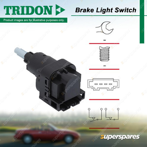 Tridon Brake Light Switch for Audi A3 R8 R8 GT 2.0L 4.2L 5.2L FSI V8 V10