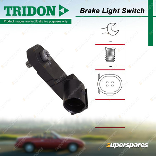 Tridon Brake Light Switch for Audi A1 A3 S3 TT TTS 1.4L - 2.0L CAXC CAY CDA BLS