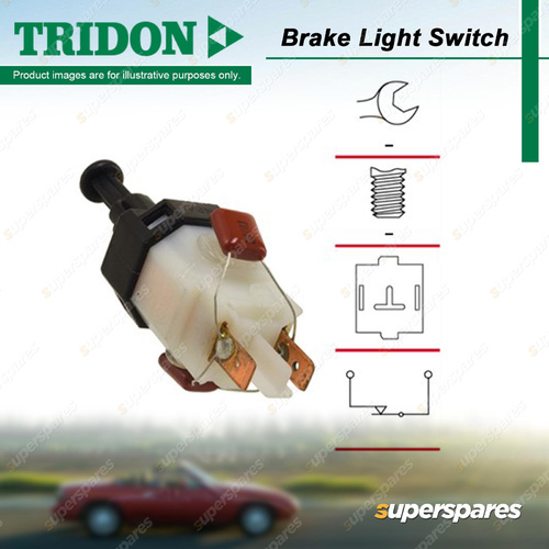 Tridon Brake Light Switch for Daewoo Nubira J100 1.6L 2.0L DOHC 16V