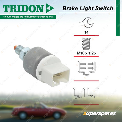 Tridon Brake Light Switch for Honda Accord CG CK2 Odyssey RA RA1 2.2L 2.3L 3.0L