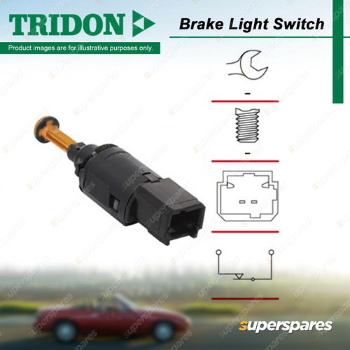 Tridon Brake Light Switch for Peugeot 206 XR XR XT CC & Gti 1.4L 1.6L 2.0L