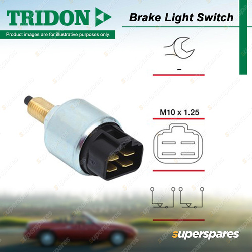 Tridon Brake Light Switch for Suzuki Grand Vitara SQ 2.0L J20A DOHC 16V